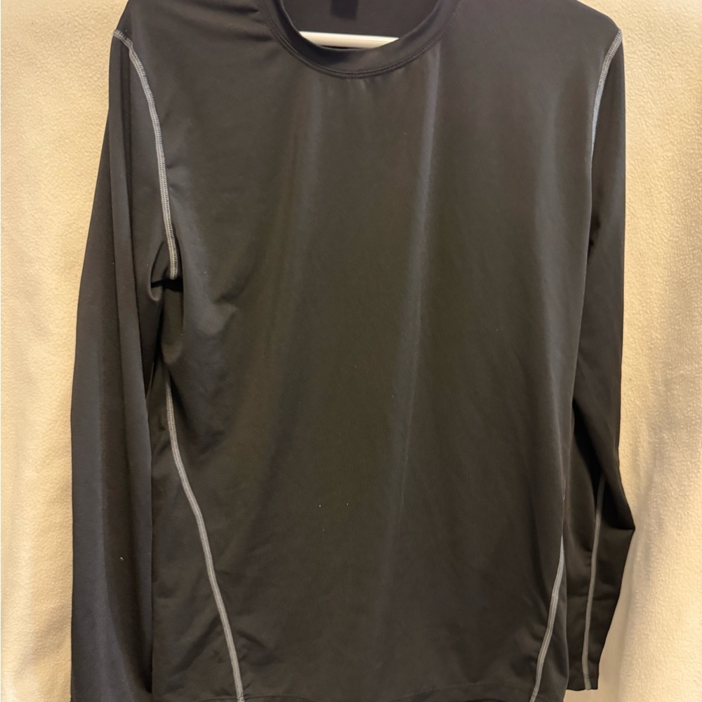 Men's Black Long Sleeve Shirt